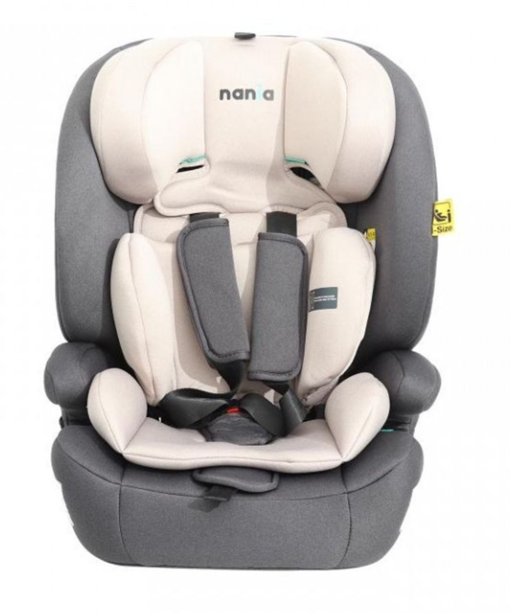 Nania JoyRide i-Size auto sedište za decu 76-150 cm Grey&Beige