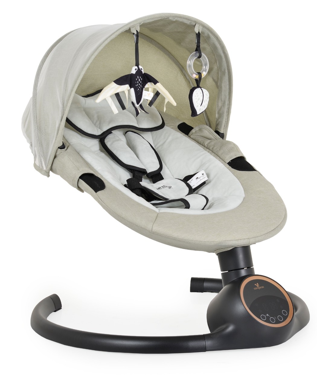 Cangaroo ljuljaška za bebe Prestige - Light Grey