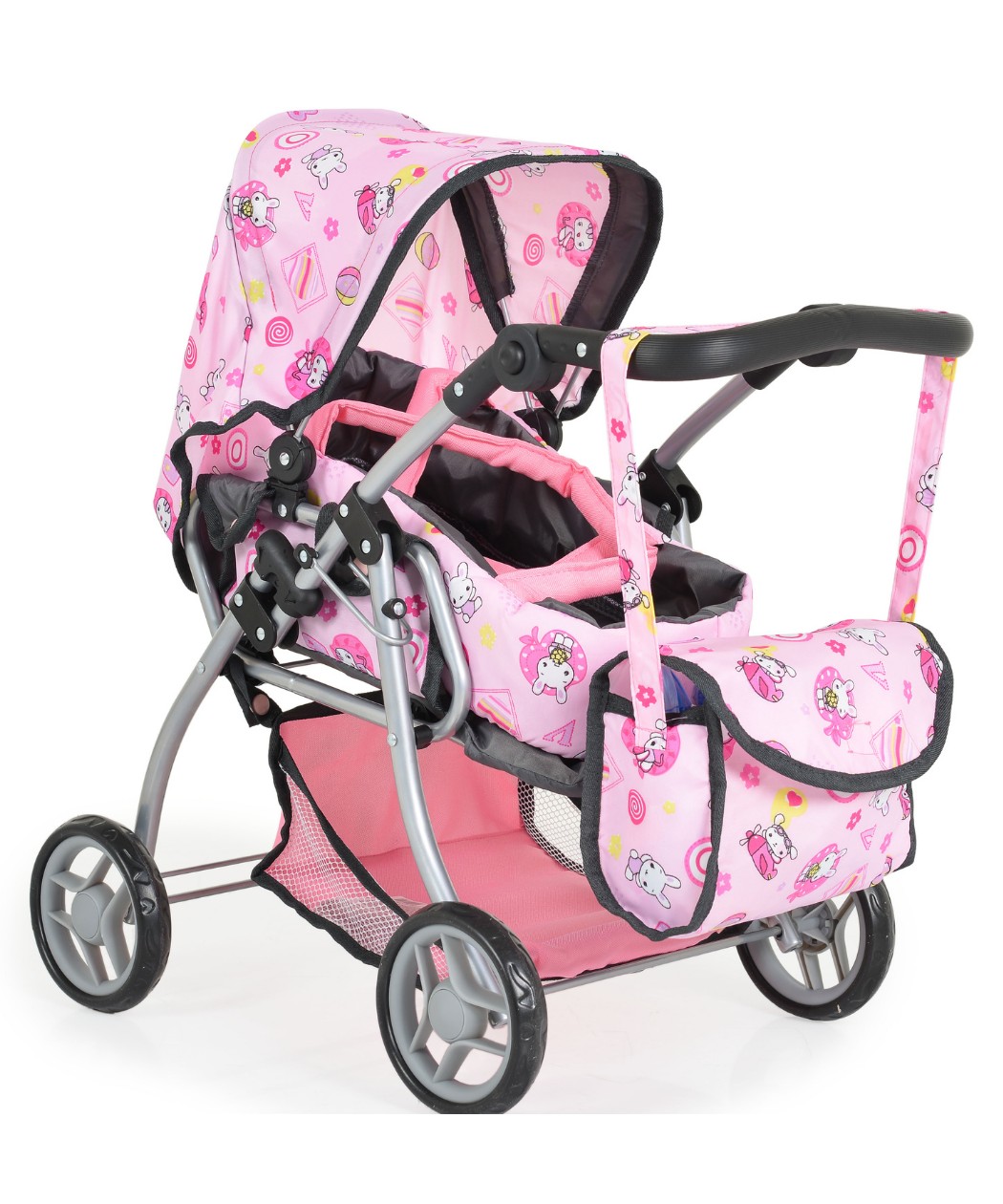 Moni kolica za lutke igračka za decu Kitty 9672 Pink