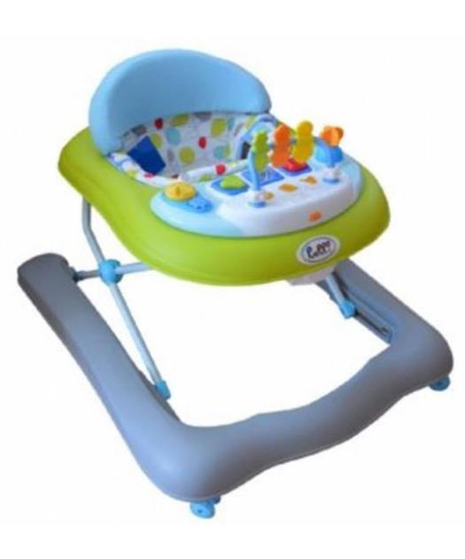 Puerri dubak za prohodavanje First Step Green&Grey