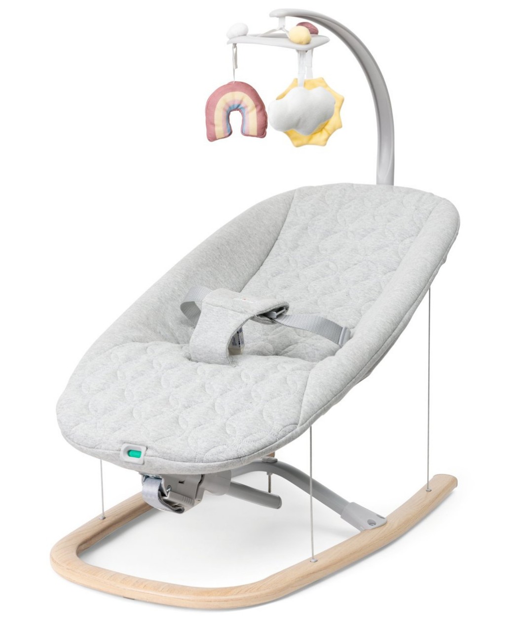 Chicco Zen Wave ležaljka za bebe Wooden Grey
