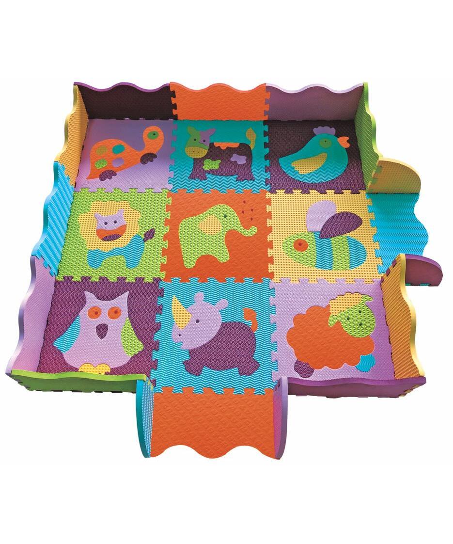 Baby Great podne puzzle premijum klase Baby Great sa ogradicom PP OGR Zoo