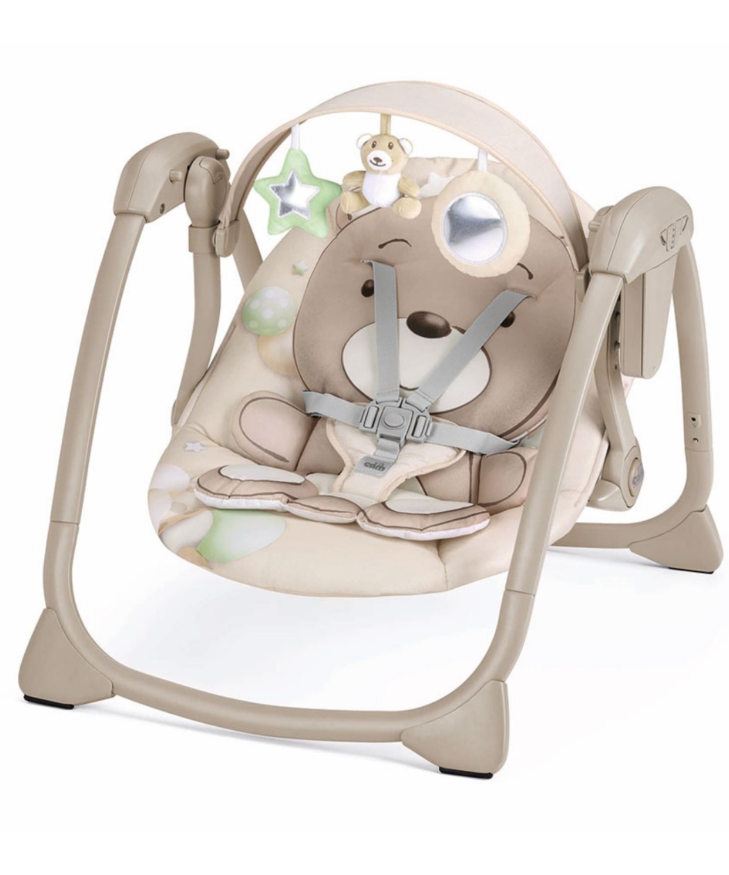 Cam ljuljaška za bebe Midi Bear Beige S-352.261