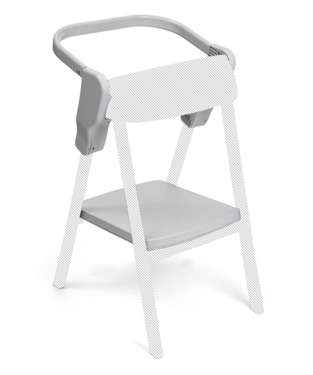 Chicco Crescendo Up dodatak za hranilicu Toranj za učenje Grey