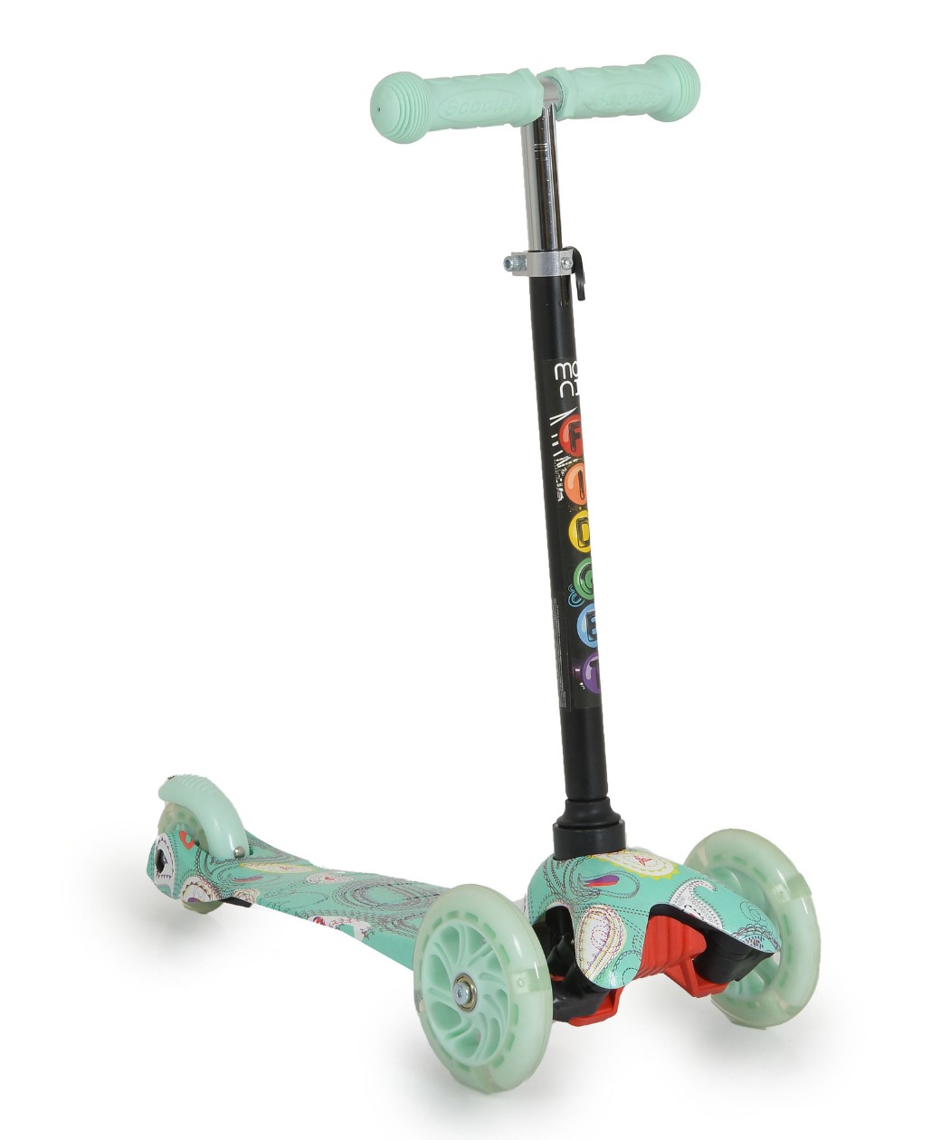 Moni trotinet za decu do 40 kg Fidget Mint