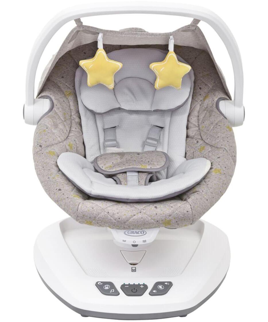 Graco Move with Me ljuljaška za bebe sa adapterom za struju - Stargazer
