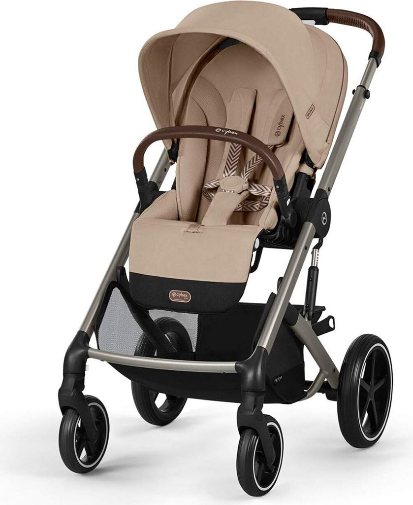 Cybex Balios S Lux taupe frame kolica za bebe Almond Beige