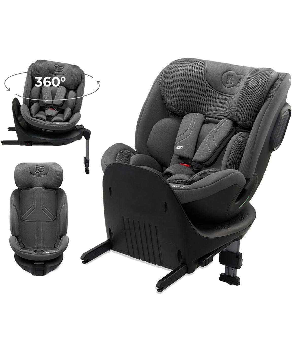 Kinderkraft Xrider 2 i-Size auto sedište za bebe 40-150cm Grey