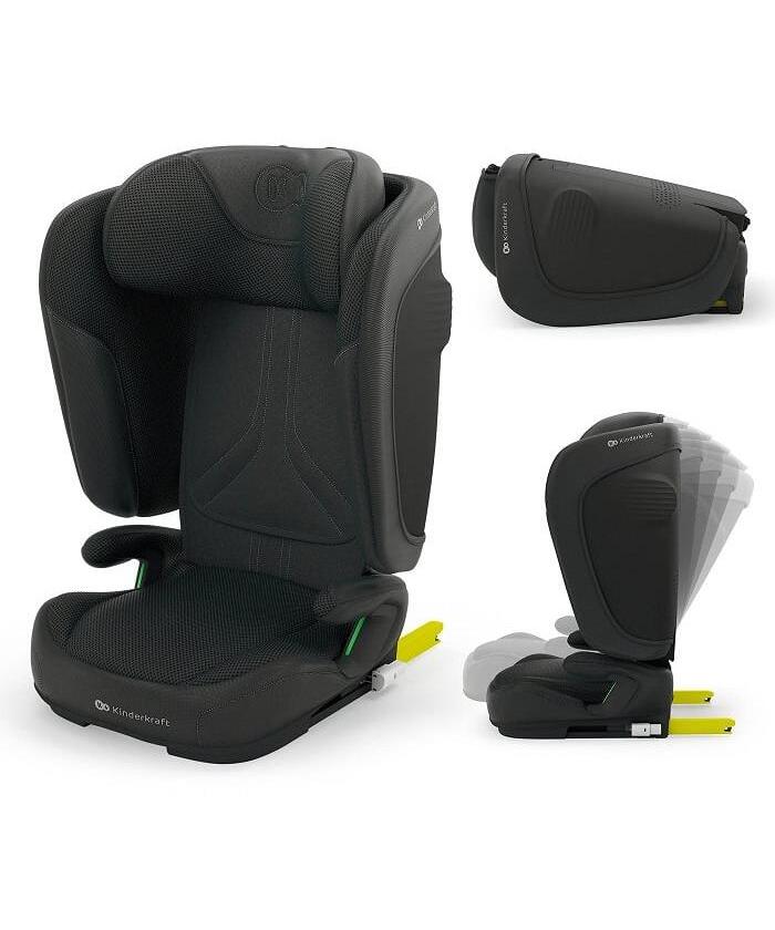 Kinderkraft Unity 2 i-Size Isofix auto sedište za decu 100-150cm Black
