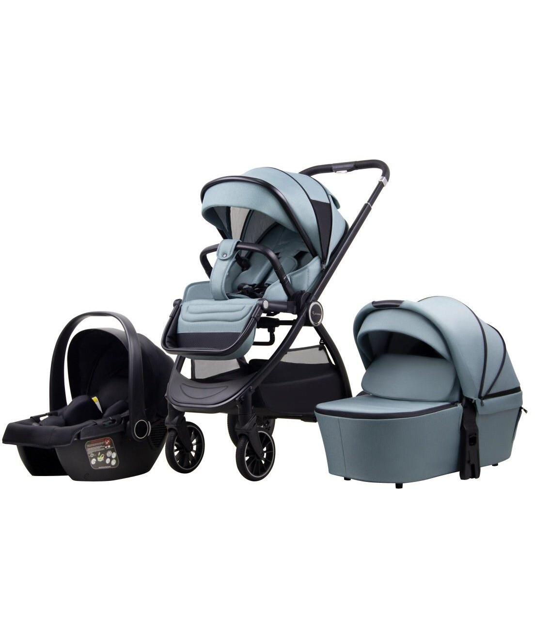 LA MAMA Trio kolica za bebe 3u1 Geen