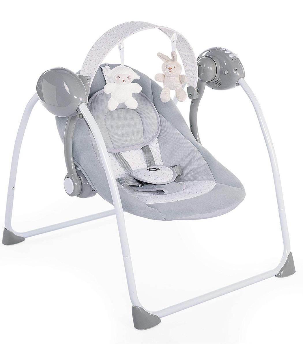 Chicco ljuljaška za bebe Relax&Play Cool Grey