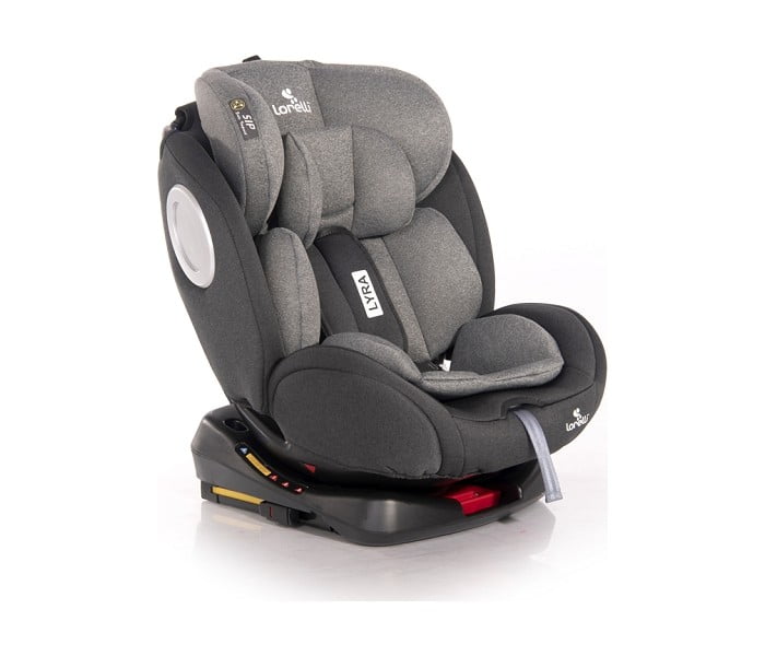 LORELLI AUTOSEDISTE LYRA ISOFIX 0-36 KG BLACK&amp;amp;GREY