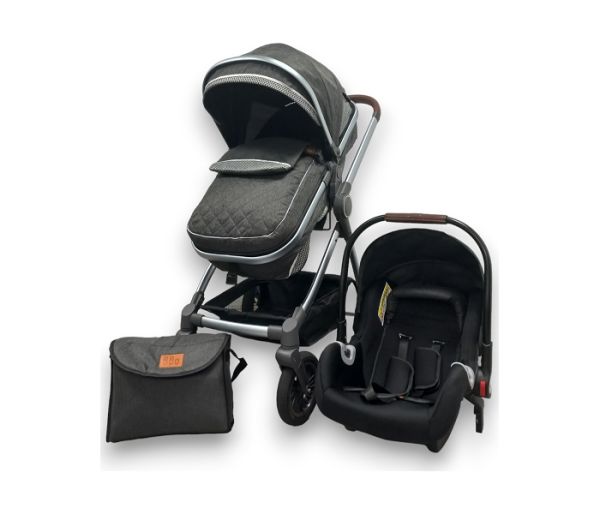 Kolica Bbo Umbra Set Dark Grey