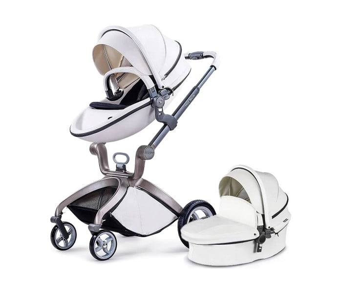 Kolica Hot Mom White 2U1 (sportsko sediste+korpa)