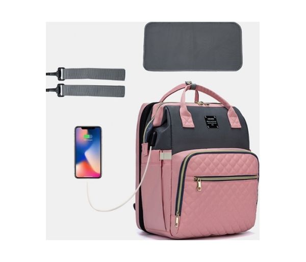 Torba Za Mame BT023 Bbo Sport Mama Bag Pink