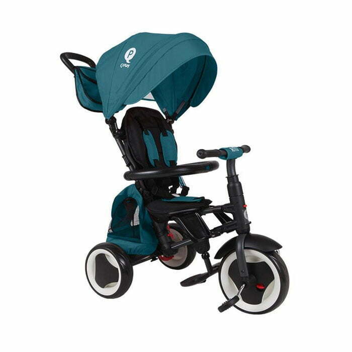Tricikl QPlay Rito Plus 3u1 Green Blue